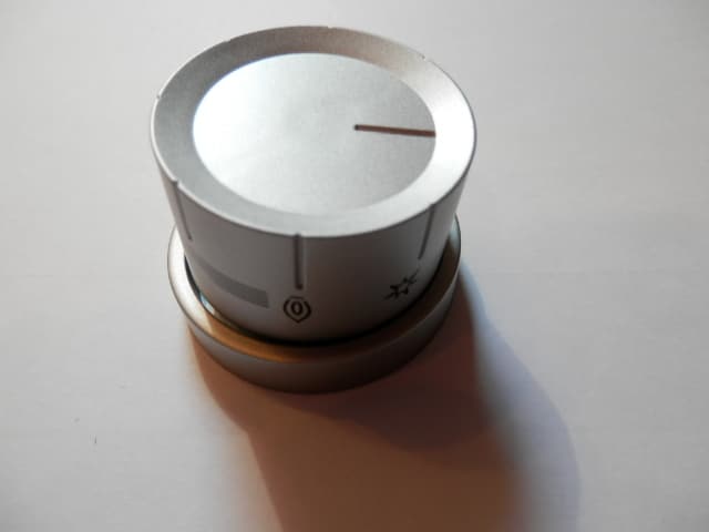 Gáztűzhely Főzőhely Forgatógomb (inox) - Image 2