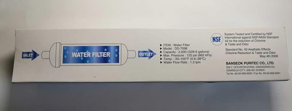 Bosch Side by Side Hűtőhöz vízszűrő - Image 4