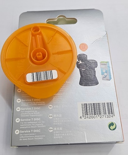 Tassimo T-Disc , Service T Disc (narancssárga) - Image 2