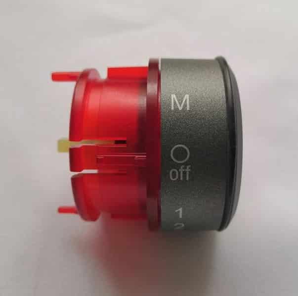 MUM5 robotgéphez forgatógomb szürke színben - Image 3