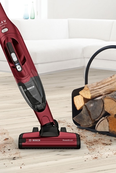 Akkus porszívóhoz padlókefe (turbókefe) piros színben - Image 2