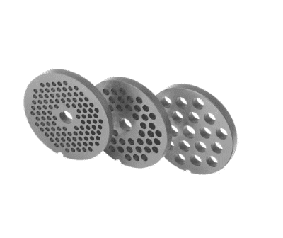 Húsdarálóhoz lyuktárcsák 1 db 3mm + 1db 4mm + 1db 8mm