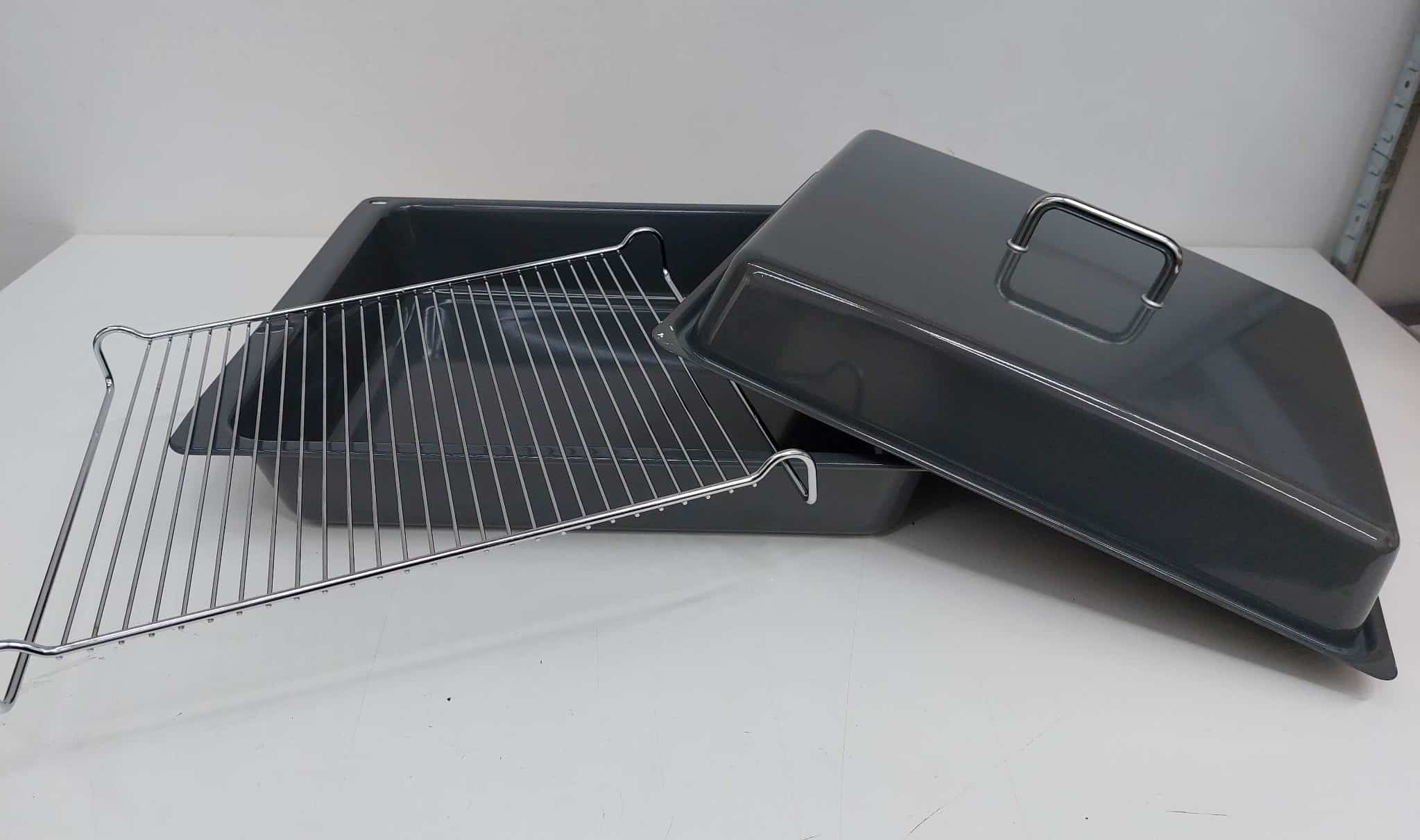 Extra mély tepsi grillráccsal és fedéllel 46,4x37,3x8cm - Image 8