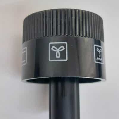 Sütő funkció választó fekete gomb Siemens tűzhelyhez