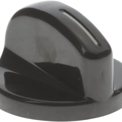 Főzőlap fekete forgatógomb