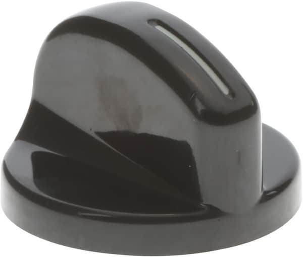 Főzőlap fekete forgatógomb