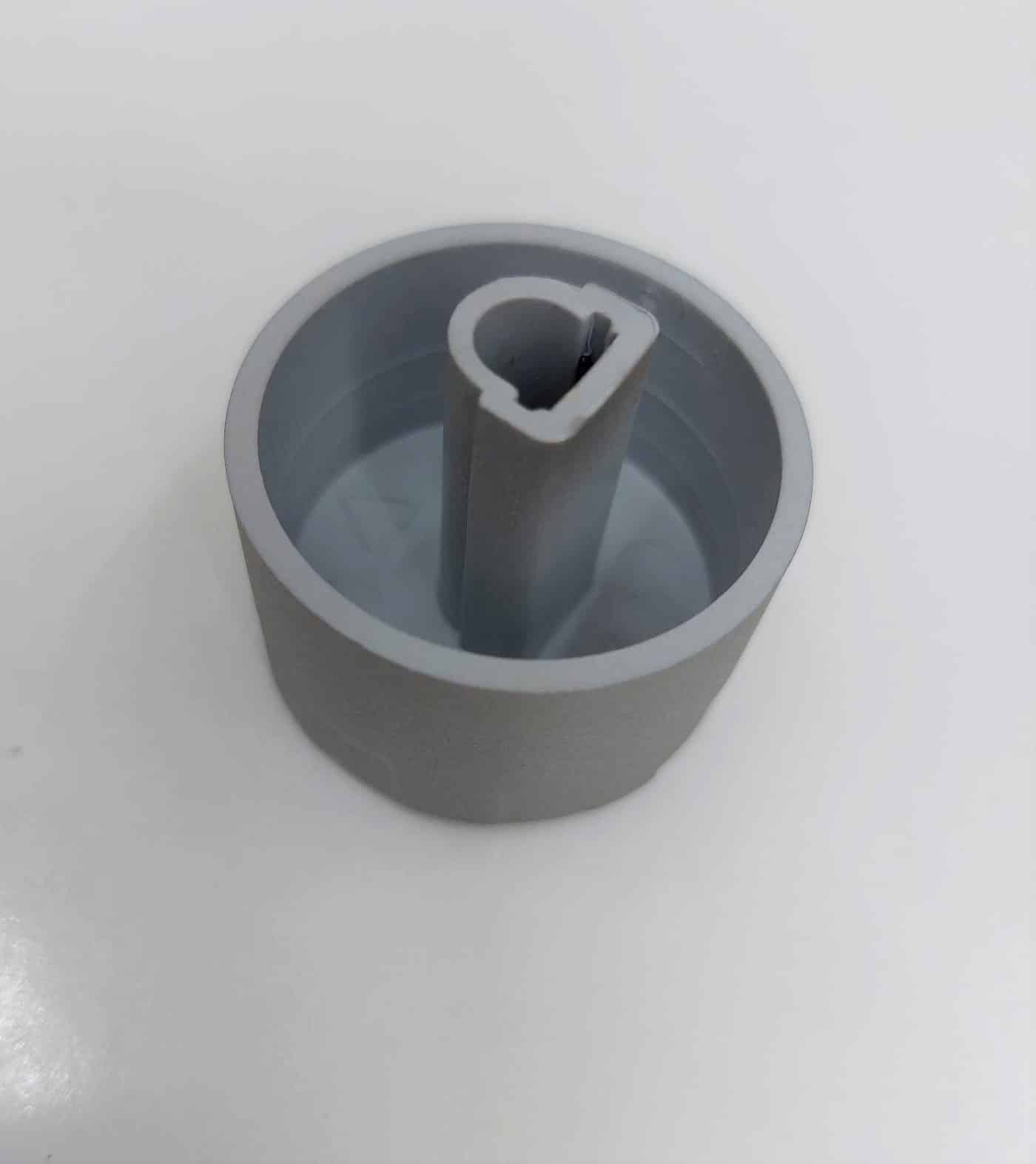 Főzőlap forgatógomb INOX színben - Image 2