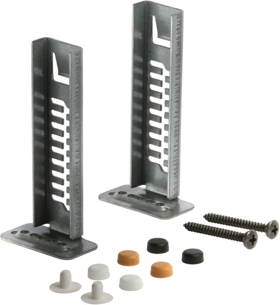 Beépíthető mosogatógép alsó bútorlap tartó készlet