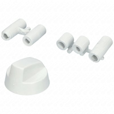 Univerzális fehér tűzhely / sütő forgatógomb