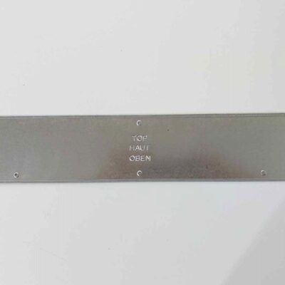 Mosogatógép beépítéséhez gőzterelő lemez (konyha pult alá építhető)