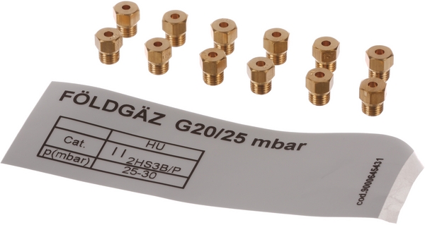 Fúvókabetét készlet földgázhoz - Image 2