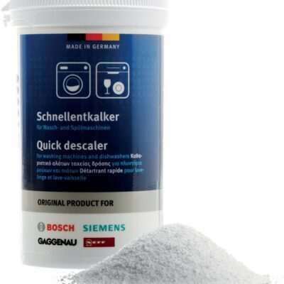 Gyors vízkőoldó mosógéphez és mosogatógépekhez
