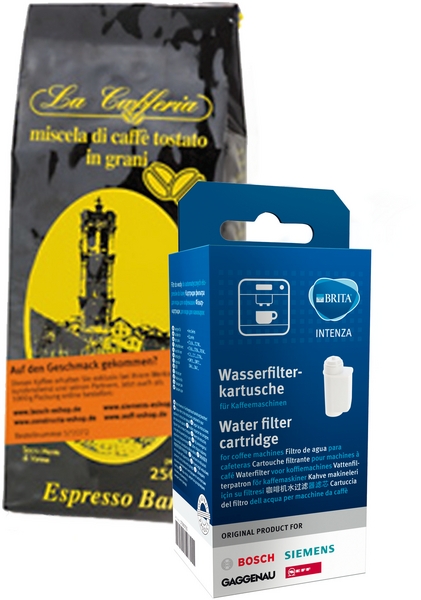 Brita szűrő ajándék szemes kávéval