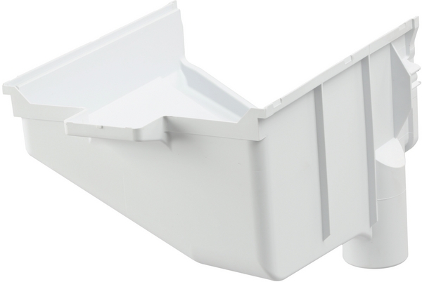 Mosógép mosószerfiók fogadó alsórész