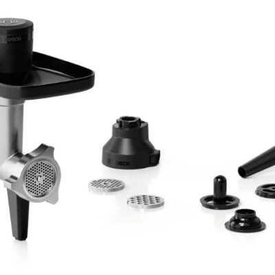 Húsdaráló készlet (3db lyuktárcsa, kolbász és kebbe készítővel)