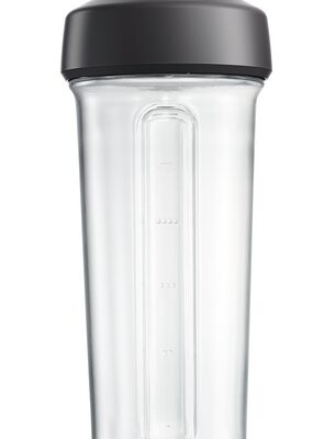 Smoothie turmixgéphez ToGo kulacs fekete-fehér színben (500ml)