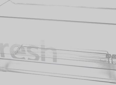 Zöldség fiók Fresh felirattal (felirat eltérés lehetséges)