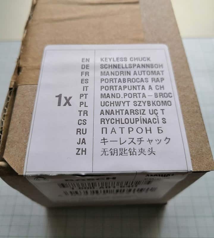 Bosch akkumulátoros fúró-csavarozóhoz gyorstokmány - Image 4