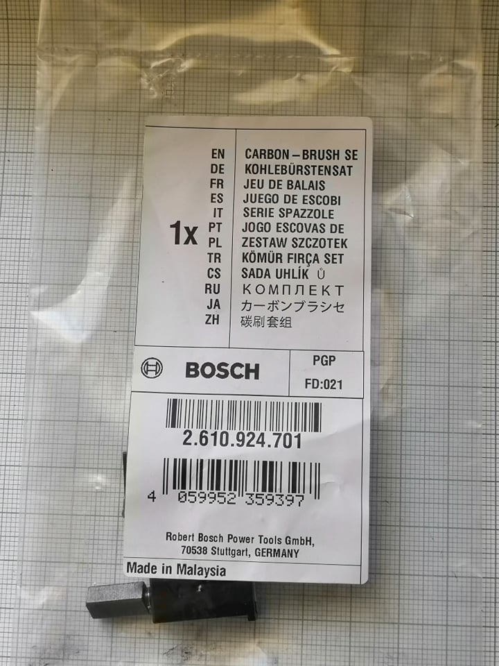 Szénkefe pár Bosch excenter csiszolóhoz - Image 2