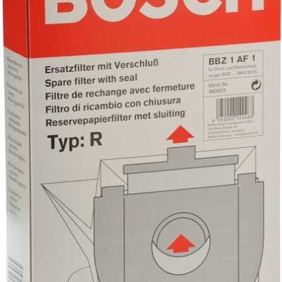 Porszívó papírporzsák (R-típusú porzsák, Kisporszívóhoz)