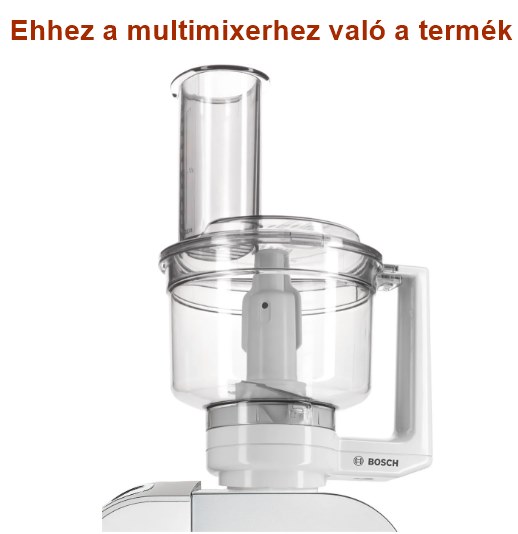 Hajtómű Multimixer feltéthez MUZ4MM, MUZ5MM - Image 4