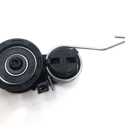 Fűnyíró szíjfeszítő görgő, rugóval, tartóval