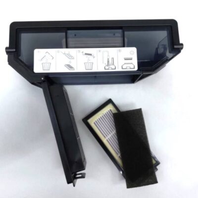 Robotporszívóhoz portartály (mozgó egységben)