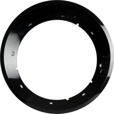 Mosógép külső ablakkeret (fekete)