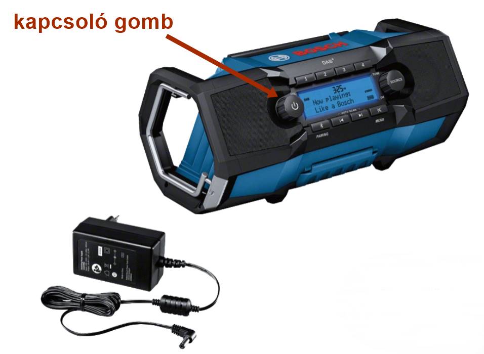 Bosch munkahelyi rádióhoz kapcsoló gomb - Image 2