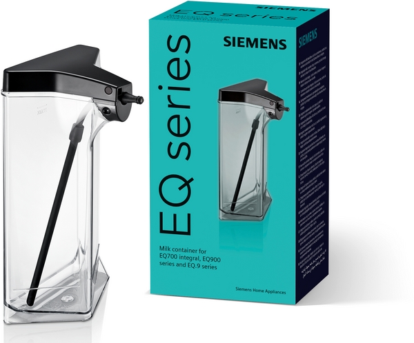 Tejtartó tartály SIEMENS Automata kávéfőzőhöz: EQ9 plus, EQ700 integral és EQ900 (0,7l)